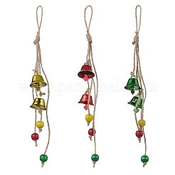 3 шт. железные рождественские колокольчики подвесные украшения&nbsp;HJEW-JM03760