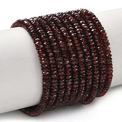 Гранат природный бисер нитей&nbsp;G-K376-E01-01