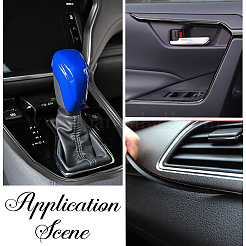 Самоклеящаяся ПВХ-накладка на молдинг салона автомобиля AJEW-WH20042-42E