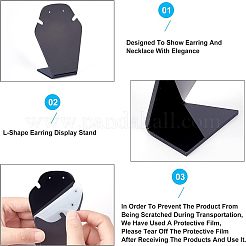 Акриловые ожерелья и серьги ODIS-WH0007-12