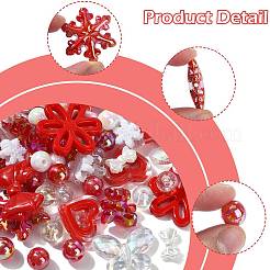 Kits de perles d'imitation ABS et de perles acryliques à faire soi-même&nbsp;DIY-FS0010-28