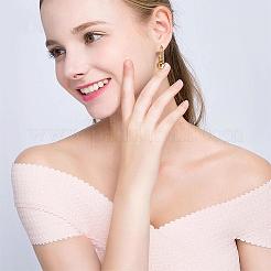 Серьги-гвоздики с круглыми шариками из нержавеющей стали для женщин JE1107A