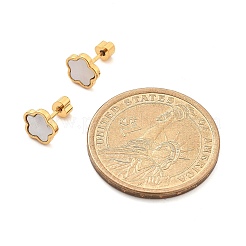 Серьги-гвоздики из нержавеющей стали 304 для женщин EJEW-M068-01G