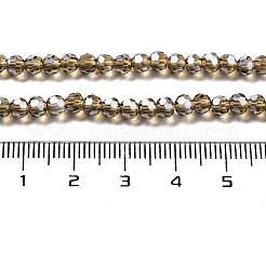 Гальванизируйте прозрачное стекло бисер нитей&nbsp;LS-EGLA-A035-T3mm-A16