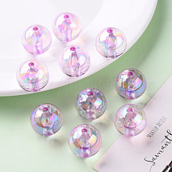 Perles en acrylique transparente&nbsp;MACR-S370-B20mm-739