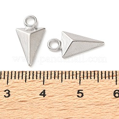 Pendentifs à pointes facettées en alliage de zinc&nbsp;AL-CBA6F5A-01P