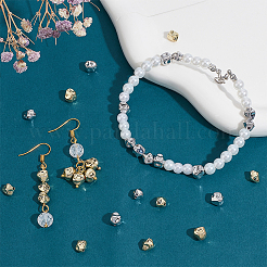 40шт бусины из сплава 4 цветов FIND-PH0021-32