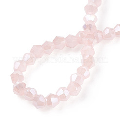 Perle imitazione giada vetro placca fili&nbsp;EGLA-A039-J2mm-A07