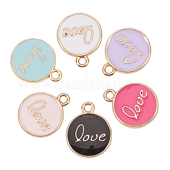 Подвески из сплава передняя эмаль&nbsp;ENAM-CJ0001-32