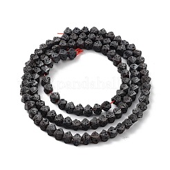 Бусы из натуральной лавы G-H303-C26