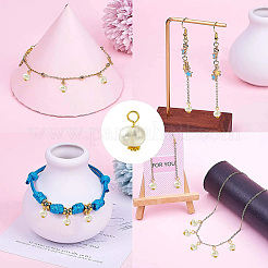 30 ciondolo rotondo con perle d'acqua dolce naturali coltivate&nbsp;FIND-CJ0001-76