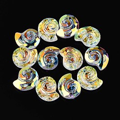 Подвески из гальванического стекла&nbsp;EGLA-T029-05B