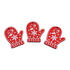 Рождественские большие подвески из окрашенного дерева&nbsp;WOOD-N005-102A