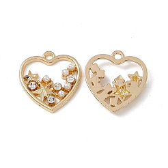 Сплава кристалла горный хрусталь подвески&nbsp;ALRI-K049-13G