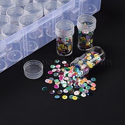 60шт пластиковые контейнеры для хранения бусин CON-C017-01