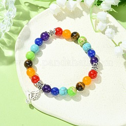 Pulseras de acero inoxidable con dijes de colibrí 201&nbsp;BJEW-JB09859-01