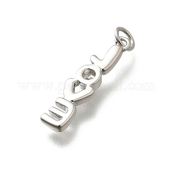 Латунные микро проложить кубического циркония подвески&nbsp;KK-P295-48P