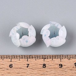 Колпачки для акриловых бусин в виде цветов SACR-T017-49E