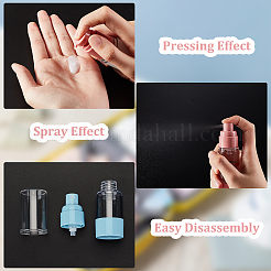 8 шт. 8 стиля ПЭТГ портативные многоразовые бутылки FIND-OC0002-80