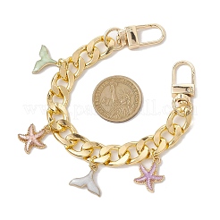 Ремешок из сплава на тему океана AJEW-BA00134