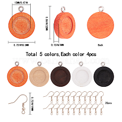 Kits de fabrication de boucles d'oreilles bricolage&nbsp;DIY-SC0010-92
