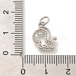 Стойки обшивки латунь микро проложить Циркон подвеску&nbsp;KK-H508-28P-08