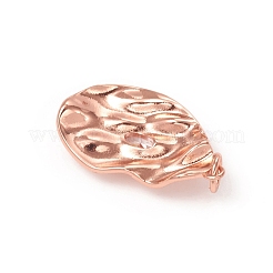 Латунные подвески с микропаве из прозрачного кубического циркония&nbsp;KK-I668-10