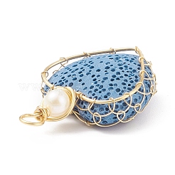 Кулоны из натуральной лавы PALLOY-JF01791