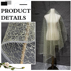 Glitzernder Polyester-Netzstoff&nbsp;DIY-WH0661-46A