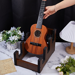 3-stöckiger Gitarren-Organizer-Displayständer aus Holz&nbsp;ODIS-WH0108-063