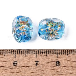 La main de perles de verre de feuille&nbsp;FOIL-N035-02C