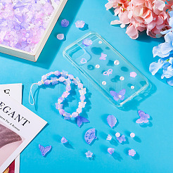 100 г акриловые бусины&nbsp;OACR-TA0002-90B