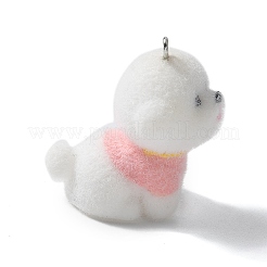 Кулоны из флокированной смолы&nbsp;LS-FIND-A047-04P-03