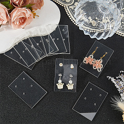 20 шт. акриловые карточки для демонстрации сережек&nbsp;EDIS-CP0001-16A