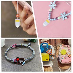 12шт 3 стильные силиконовые бусины SIL-CA0002-65