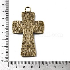 Tibetischer Stil Anhänger Cabochon  Fassungen&nbsp;LS-TIBEP-4479-AB-LF