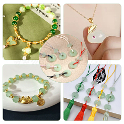 2 набор из 2 стилей подвесок из сплава и стекла FIND-AR0006-17