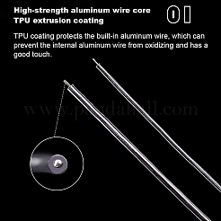 Fil d'aluminium recouvert de caoutchouc&nbsp;AW-WH0002-08B