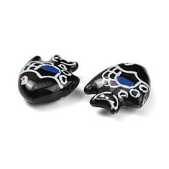 Perles en porcelaine manuelles&nbsp;PORC-F016-01D