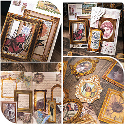 4 шт. 4 стиля бумага самоклеящаяся AJEW-SP0002-53