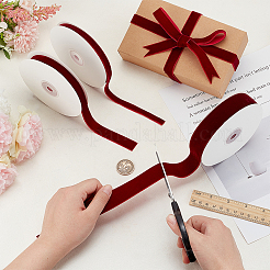 3 рулон 3 видов односторонней бархатной ленты OCOR-PH0002-87B