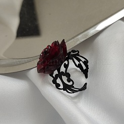 Розовый сплав с регулируемыми манжетными кольцами из смолы&nbsp;FS-WG5642C-01