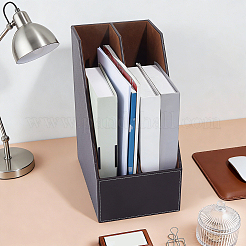 Portadocumenti in similpelle e legno a 2 scomparto&nbsp;AJEW-WH0817-170