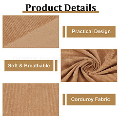 Gestrickter Rippenstoff aus Cord&nbsp;DIY-WH0002-68B