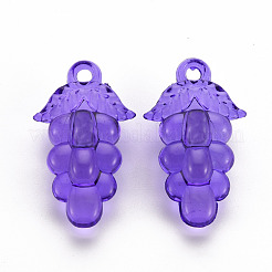 Осенняя тема прозрачные акриловые бусины TACR-S154-60B-936