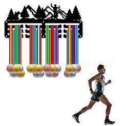 Спортивная тема железная вешалка для медалей настенная стойка для дисплея ODIS-WH0055-144