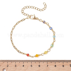 Bracelets à chaîne trombone en acier inoxydable 304&nbsp;BJEW-JB13574