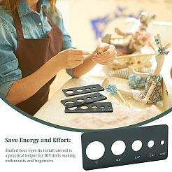 Акриловый безопасный инструмент для вставки глаз для изготовления игрушек TOOL-WH0051-73A