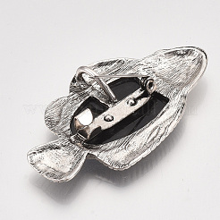 Броши / подвески из ракушек морского ушка / пауа SHEL-S275-54A