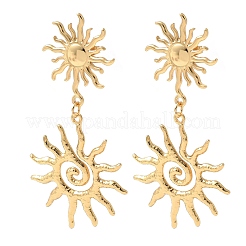 Серьги-гвоздики из нержавеющей стали 304&nbsp;EJEW-B156-14G